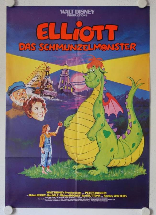 Petes Dragon original release german movie poster